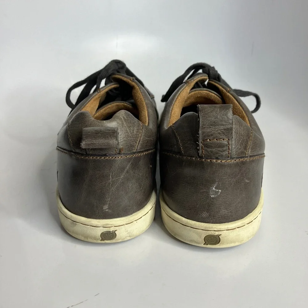 Born Allegheny gray leather lace up shoes sneakers mens size 8.5 business casual